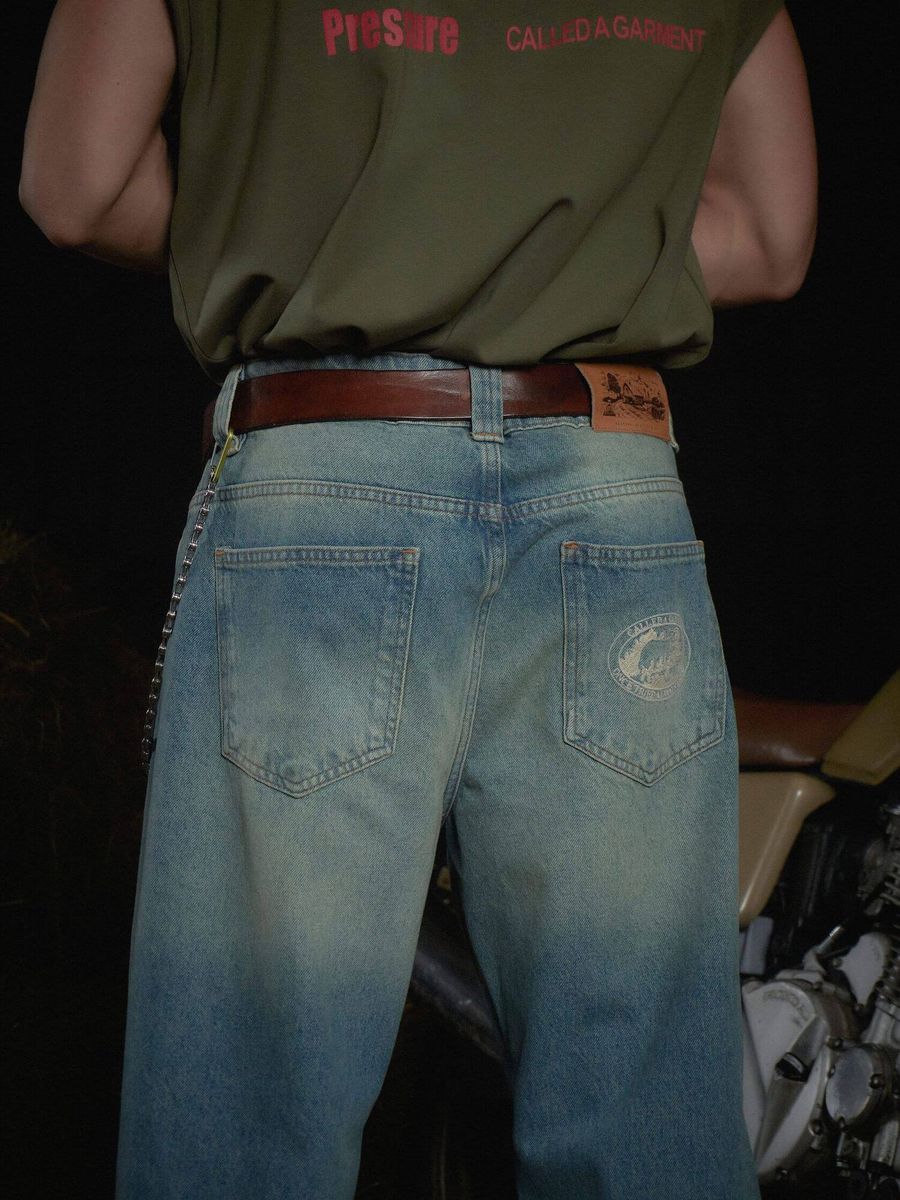CALLED A GARMENT — Джинсы Pastoral Wide Vintage Indigo