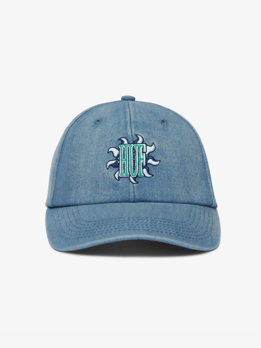 HUF — Кепка Apollo Denim 6 Panel CV Hat Light Blue