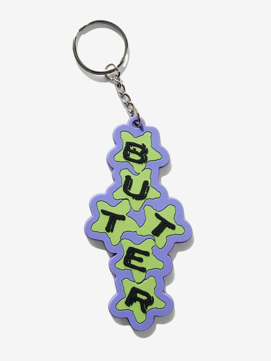 BUTTER GOODS — Брелок Stars Key Chain Green/Blue