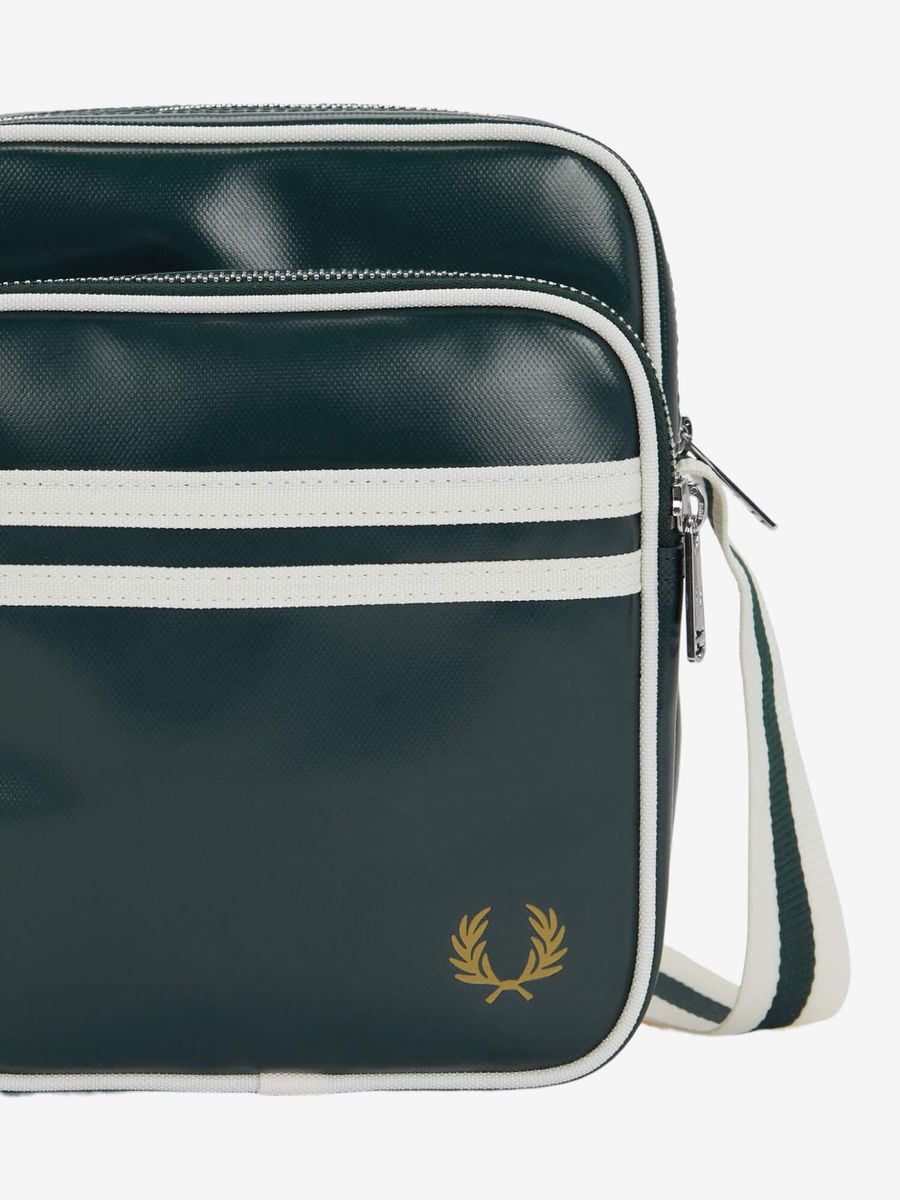 FRED PERRY — Сумка Classic Side Bag Grassroots/Ecru