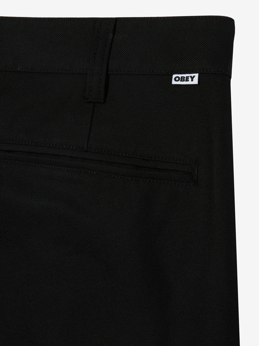 OBEY — Брюки Dean Pleated Pant Black