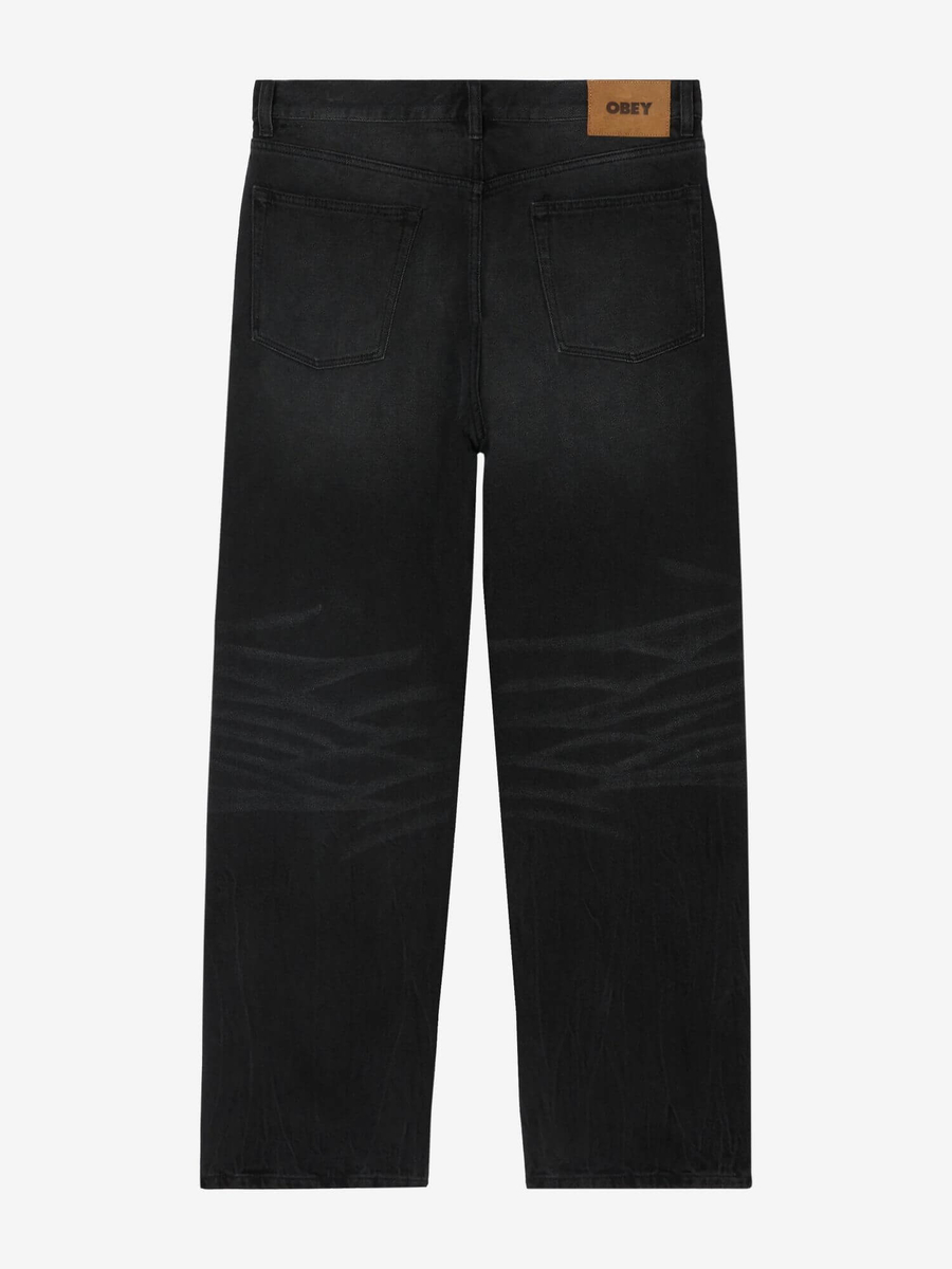 OBEY — Джинсы Classic Baggy Vintage Denim Heavy Vintage Black
