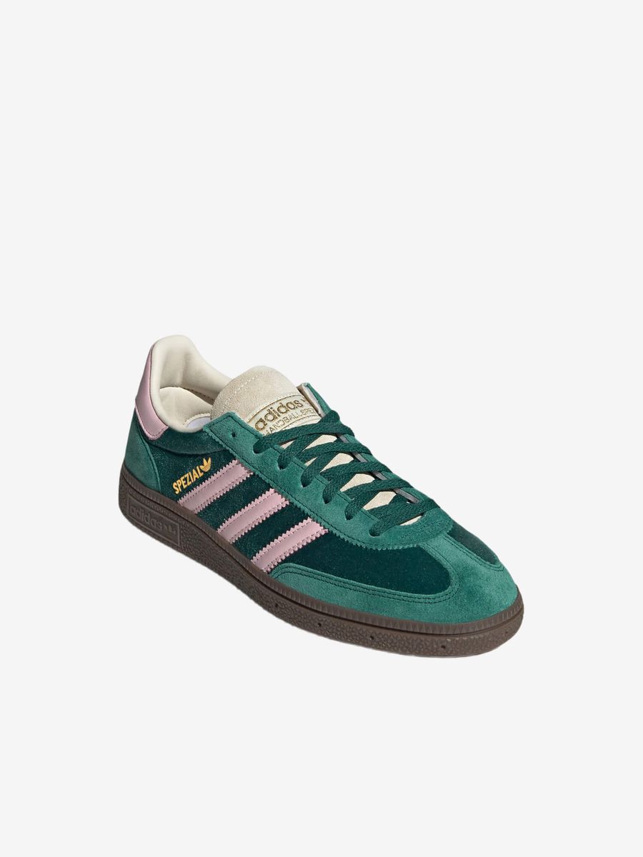 ADIDAS ORIGINALS — Handball Spezial Colegiate Green/Clear Pink