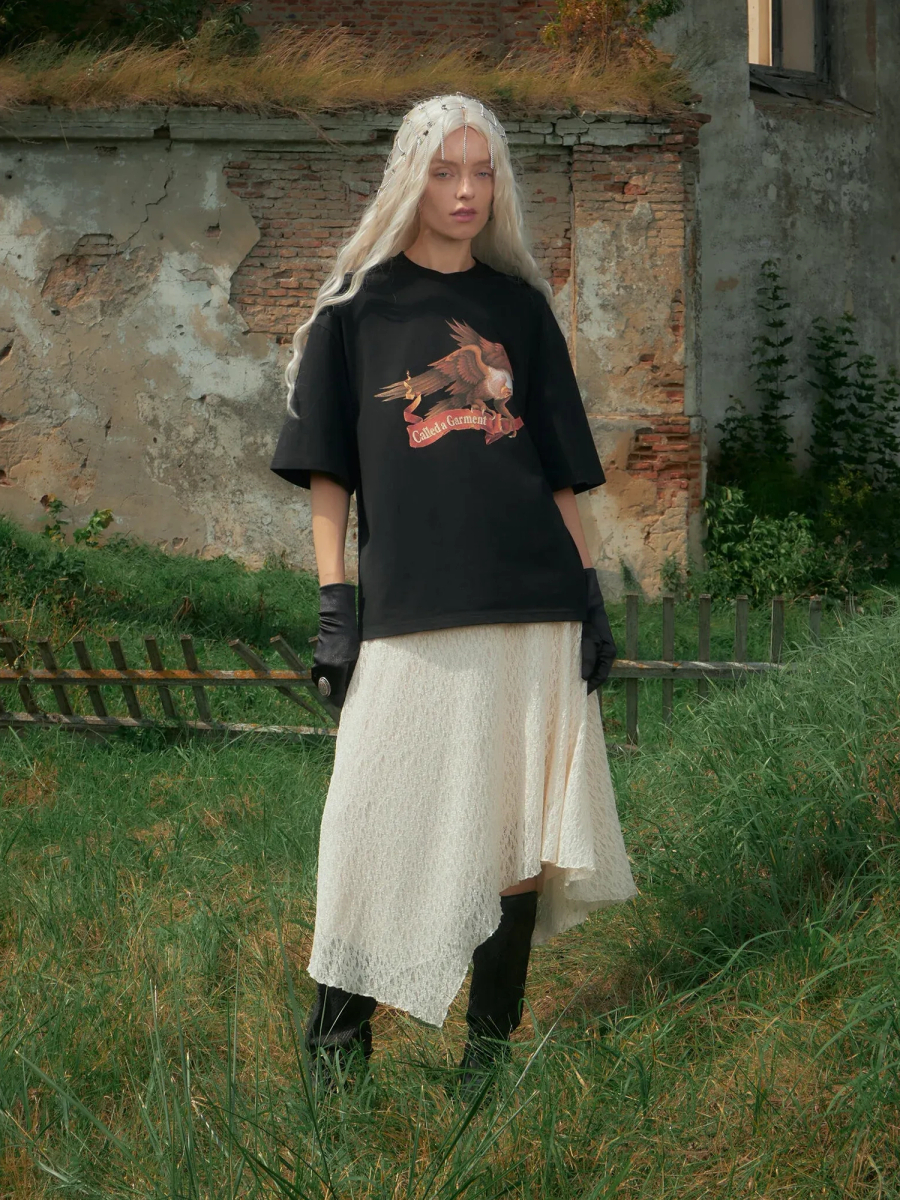 CALLED A GARMENT — Футболка Savage Freedom Черный