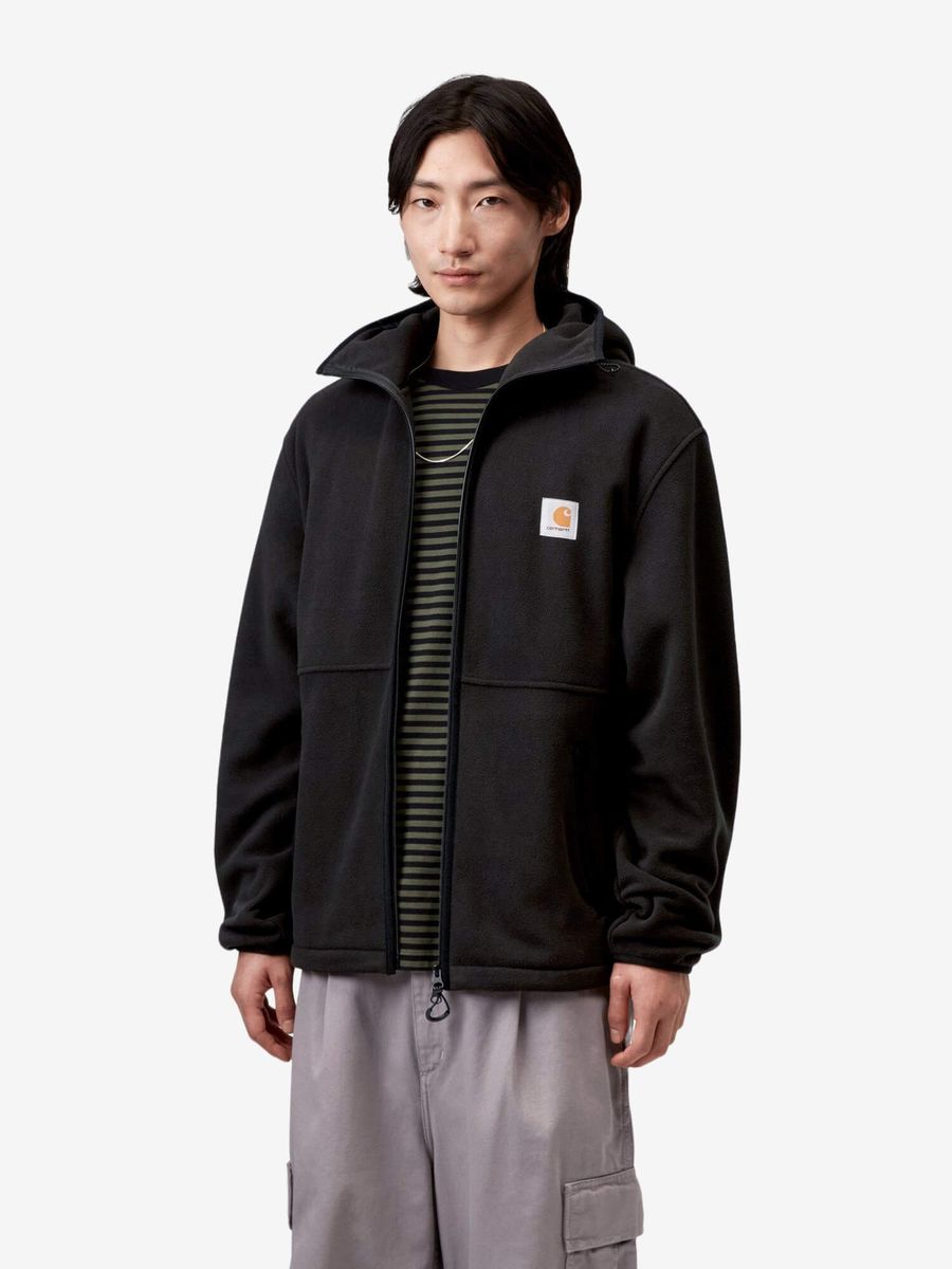 CARHARTT WIP — Куртка Blevin Fleece Liner Black