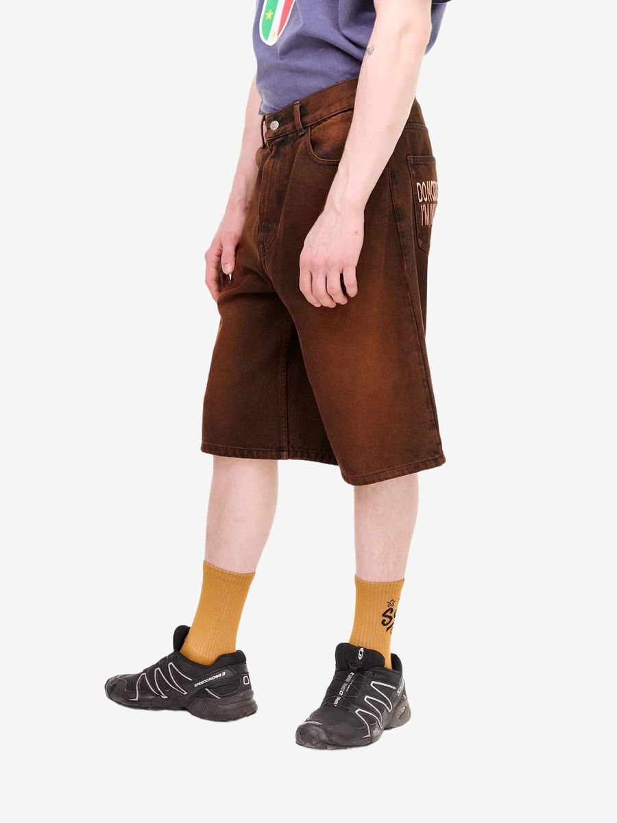CARNE BOLLENTE — Шорты Summer Fantasies Brown