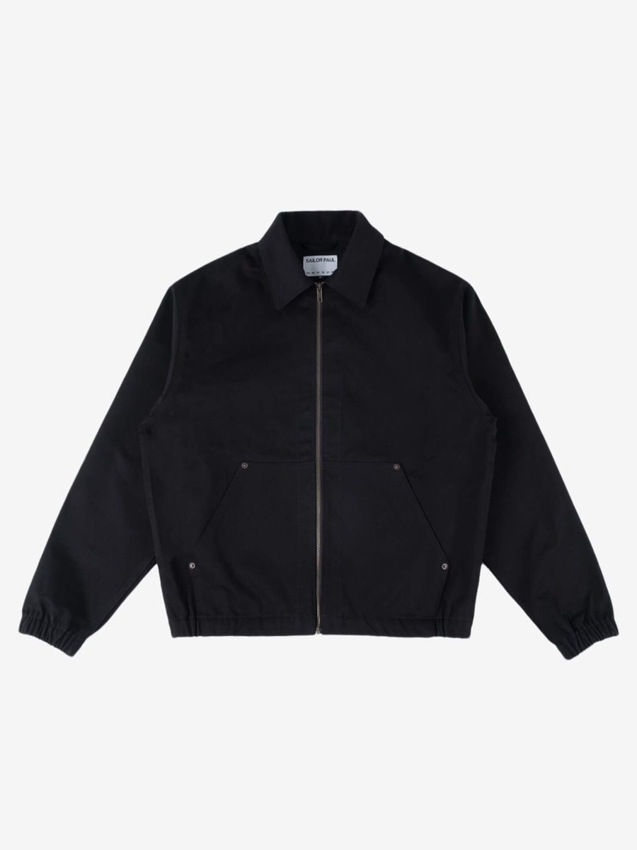 SAILOR PAUL — Куртка Rivet Twill Jacket Черный
