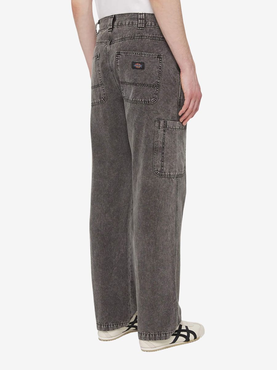 DICKIES — Штаны Newington Stone Washed Black