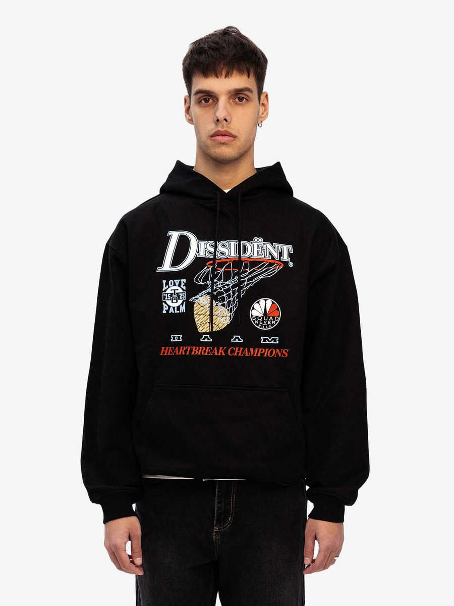 DISSIDENT — Худи Heartbreak Champs Black
