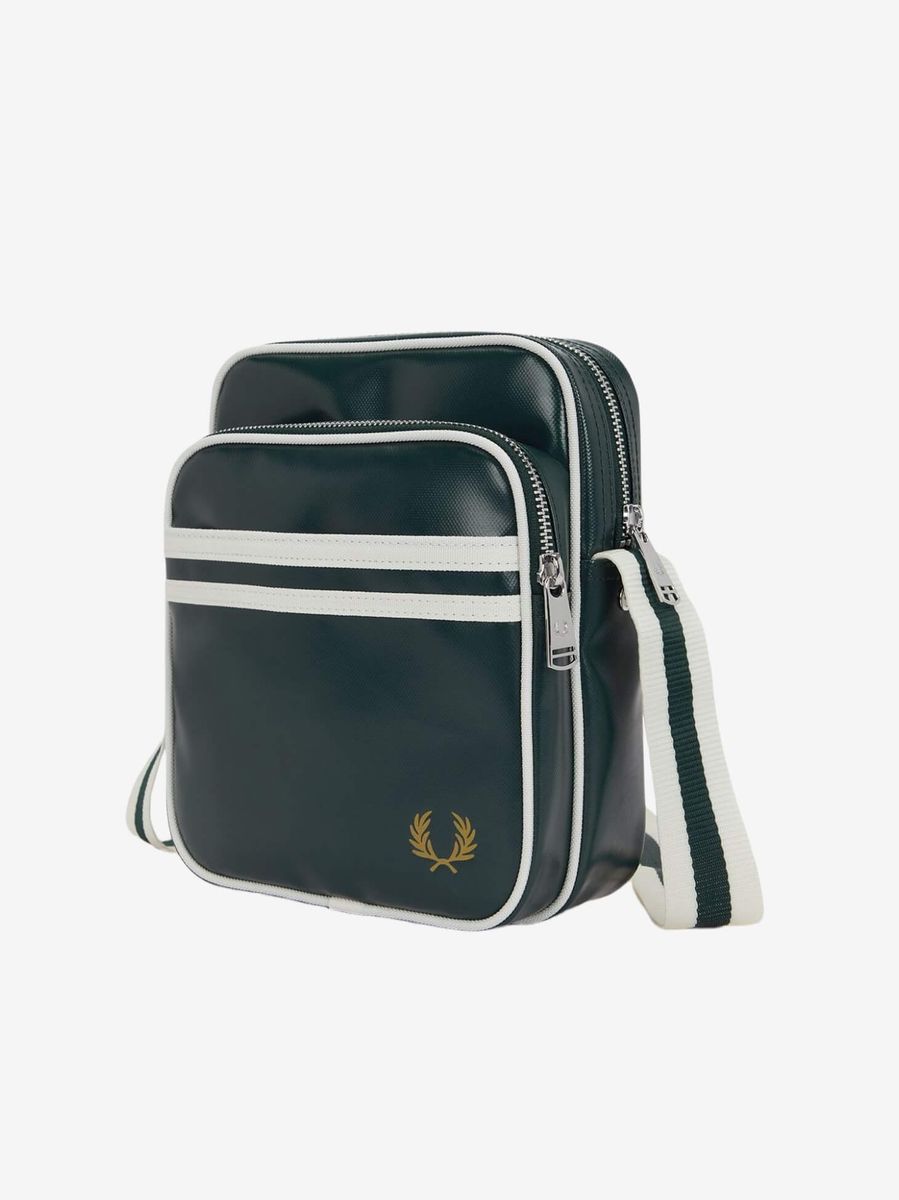 FRED PERRY — Сумка Classic Side Bag Grassroots/Ecru
