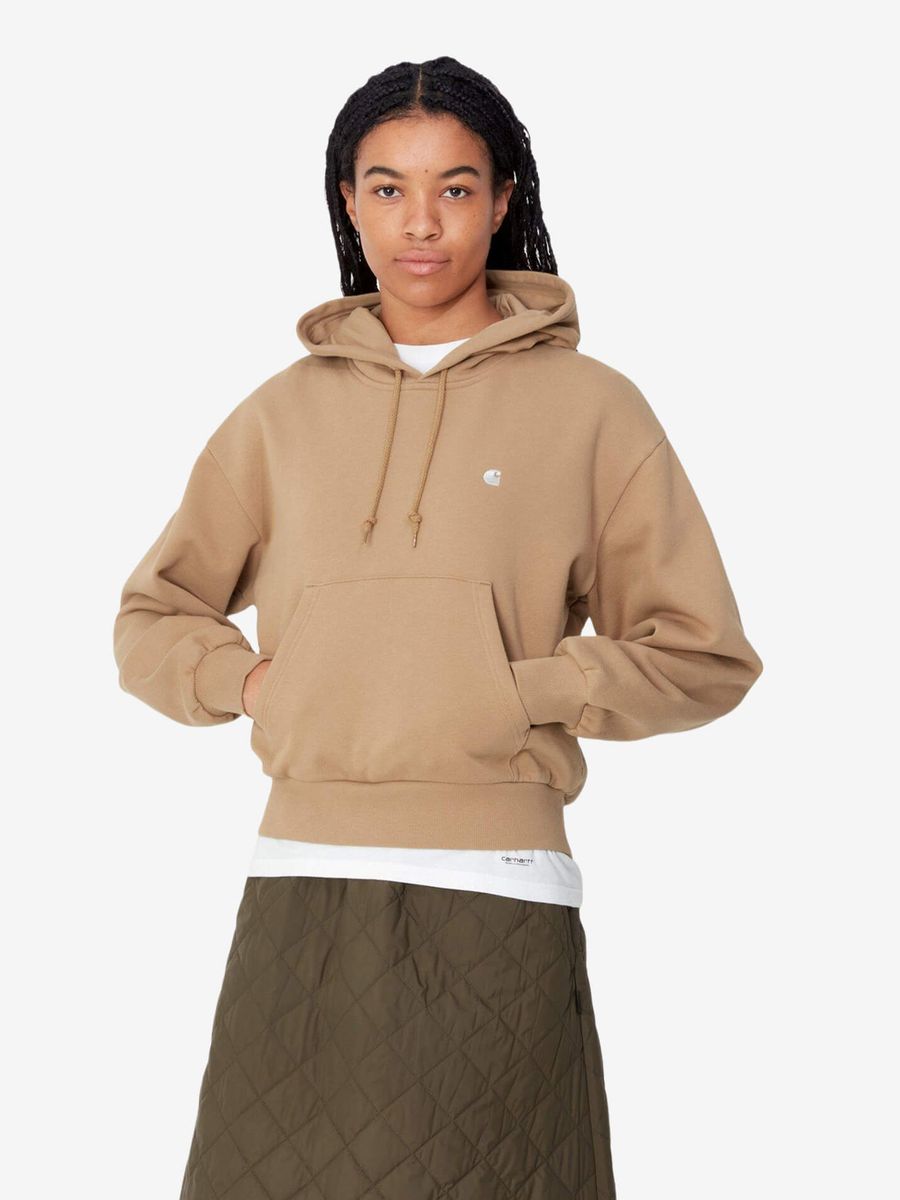 CARHARTT WIP — Худи Hooded Casey Peanut/Silver