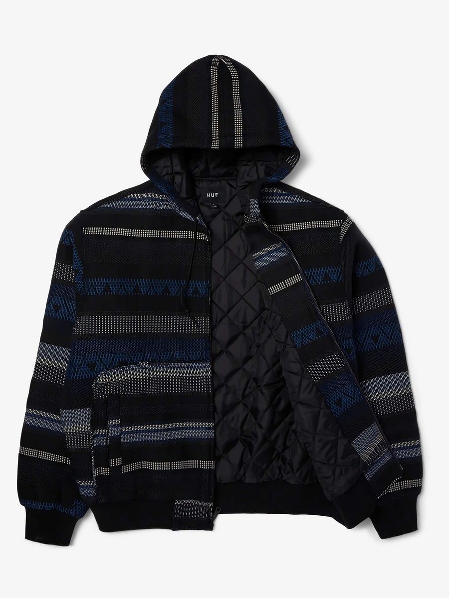 HUF — Куртка HUF x Bronze56K Baja Work Jacket Black Multi