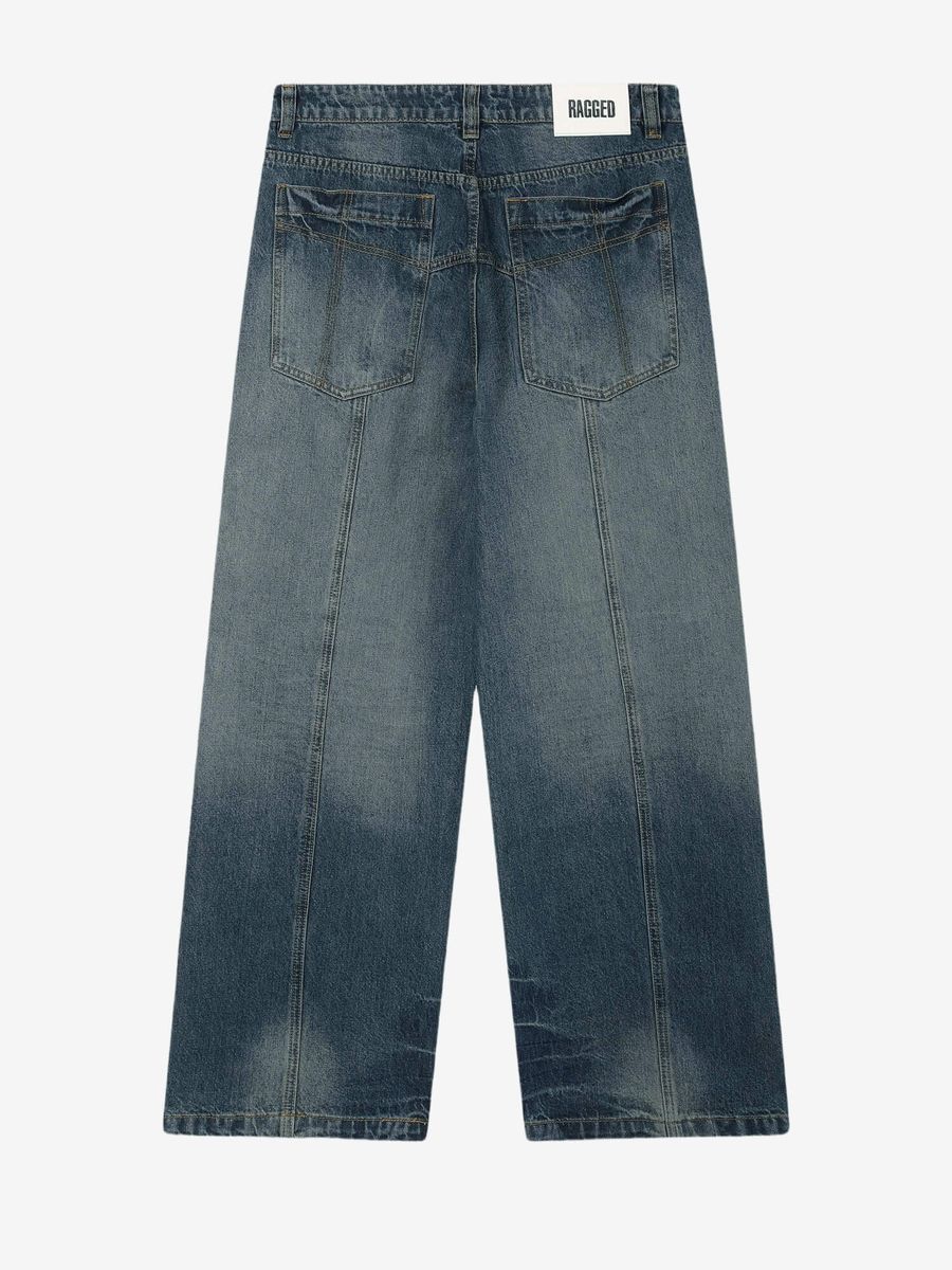 THE RAGGED PRIEST — Maverick Wide Fit Dark Blue Dirty