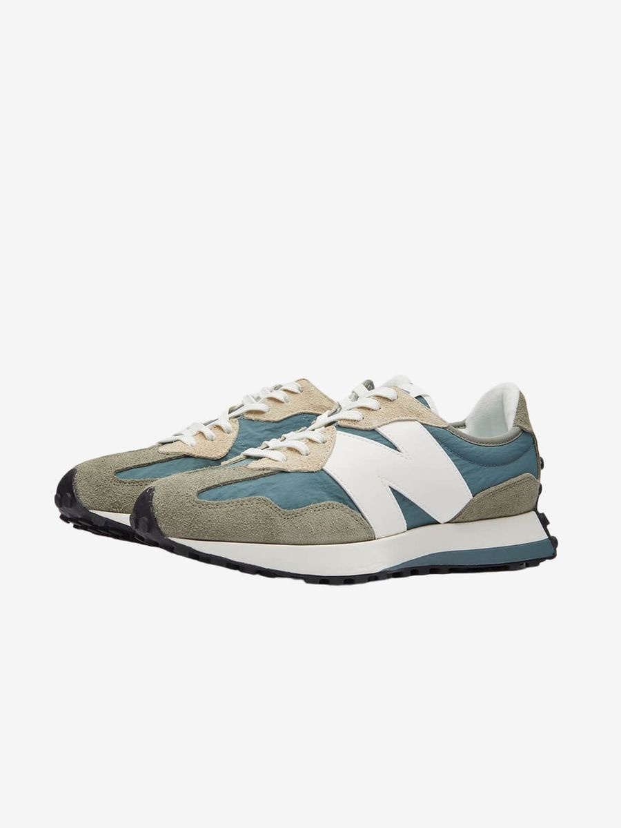 NEW BALANCE — Кроссовки 327 Grey/White/Blue