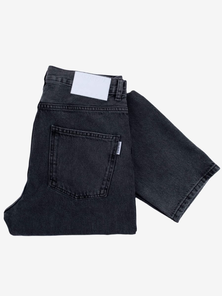 SAILOR PAUL — Джинсы Relaxed Fit 001 Выбеленный серый