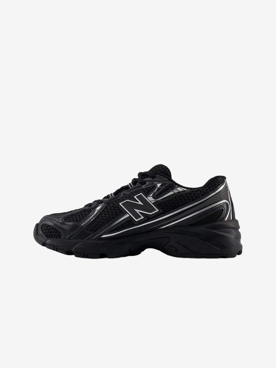NEW BALANCE — Кроссовки 740 Black/Silver Metallic