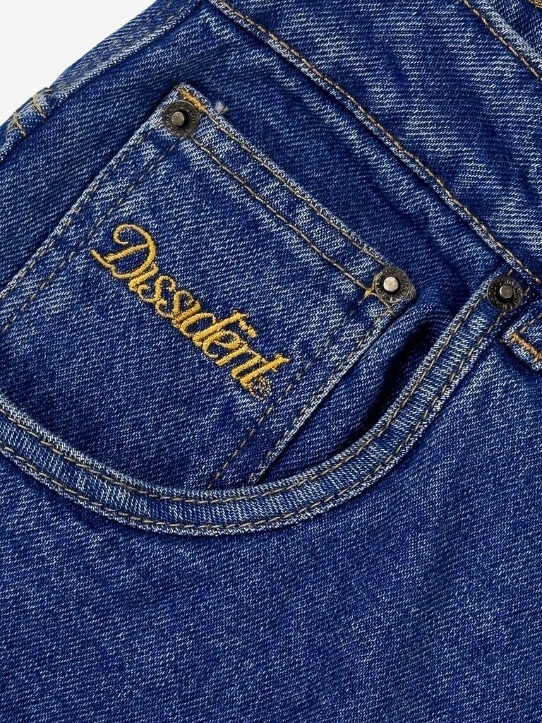 DISSIDENT — Джинсы Coat of Hearts Baggy Jeans Blue