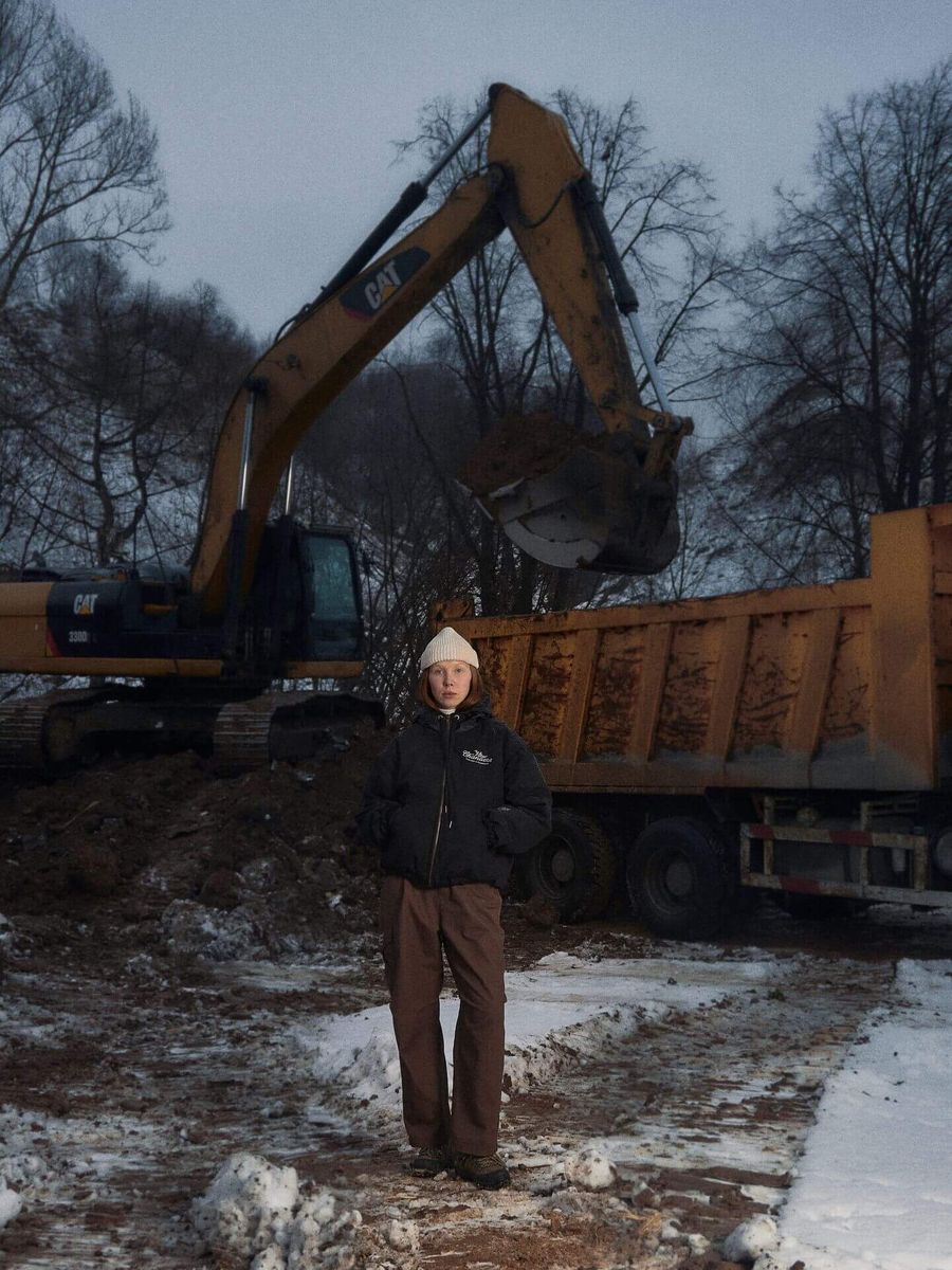 CALLED A GARMENT — Куртка Landscape Dept. Jacket Черный