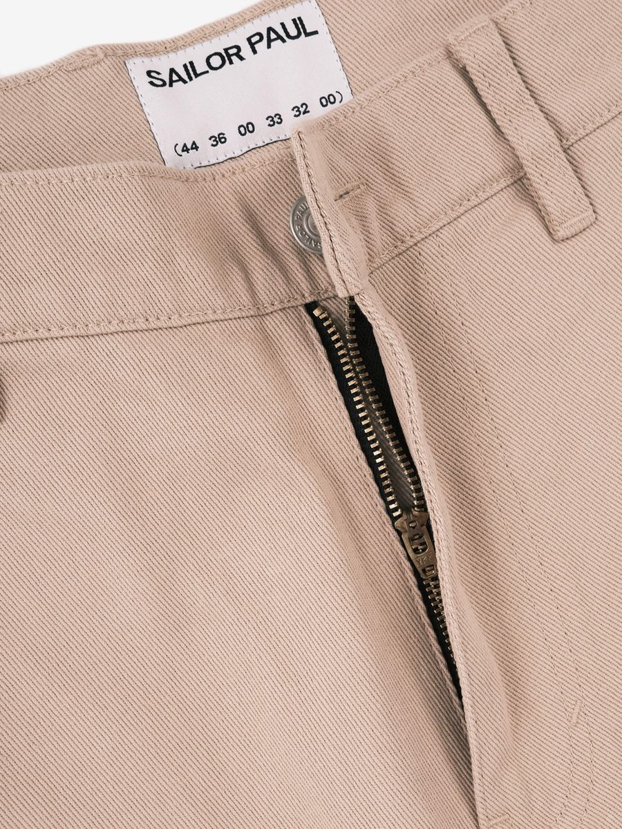 SAILOR PAUL — Штаны Rivet Twill Pants Бежевый