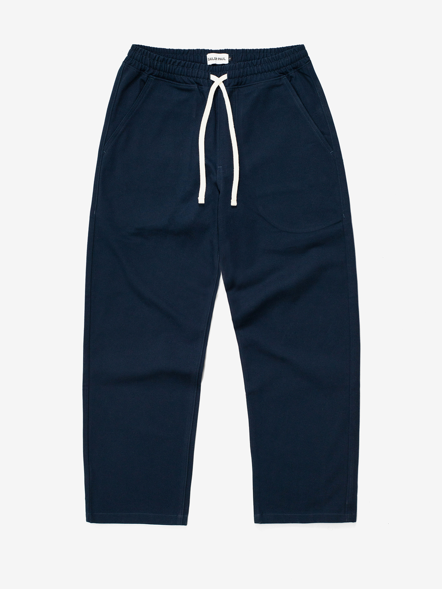 SAILOR PAUL — Штаны Relaxed Twill Нэви