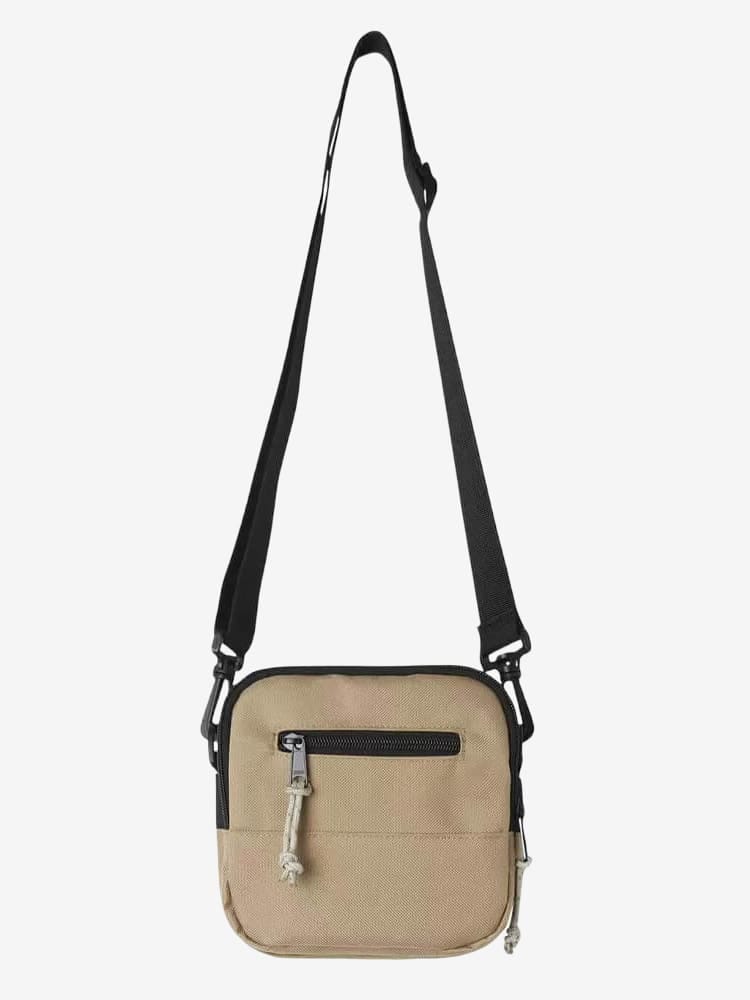 OBEY — Сумка Small Messenger Bag Silver Grey