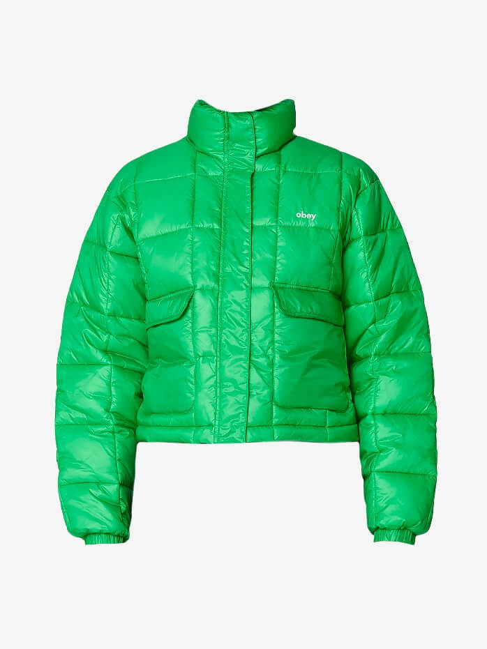 OBEY — Куртка Пуховик W Surface Puffer Green