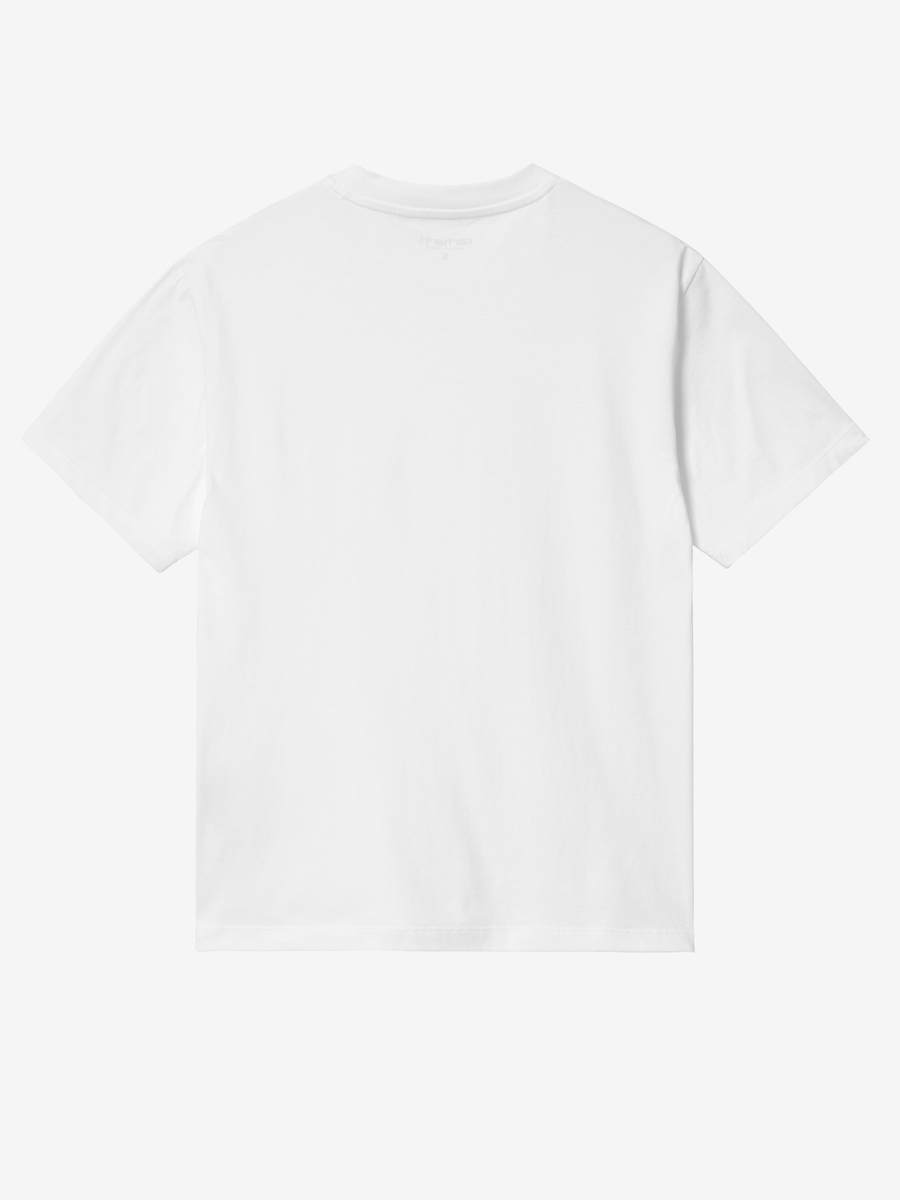 CARHARTT WIP — Футболка W S/S Pocket Small Heart White/Red