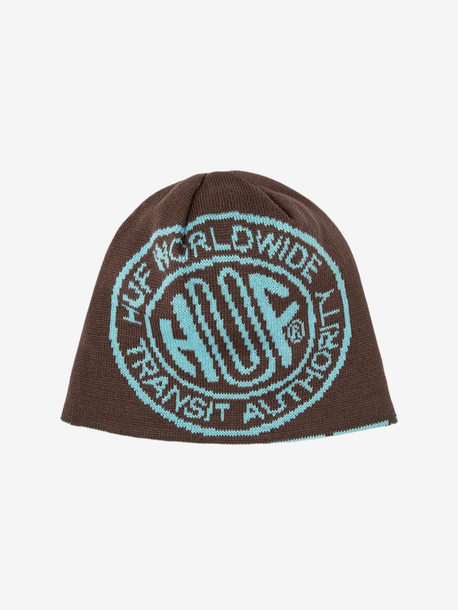 HUF — Шапка Token Reversible Skull Beanie Bison