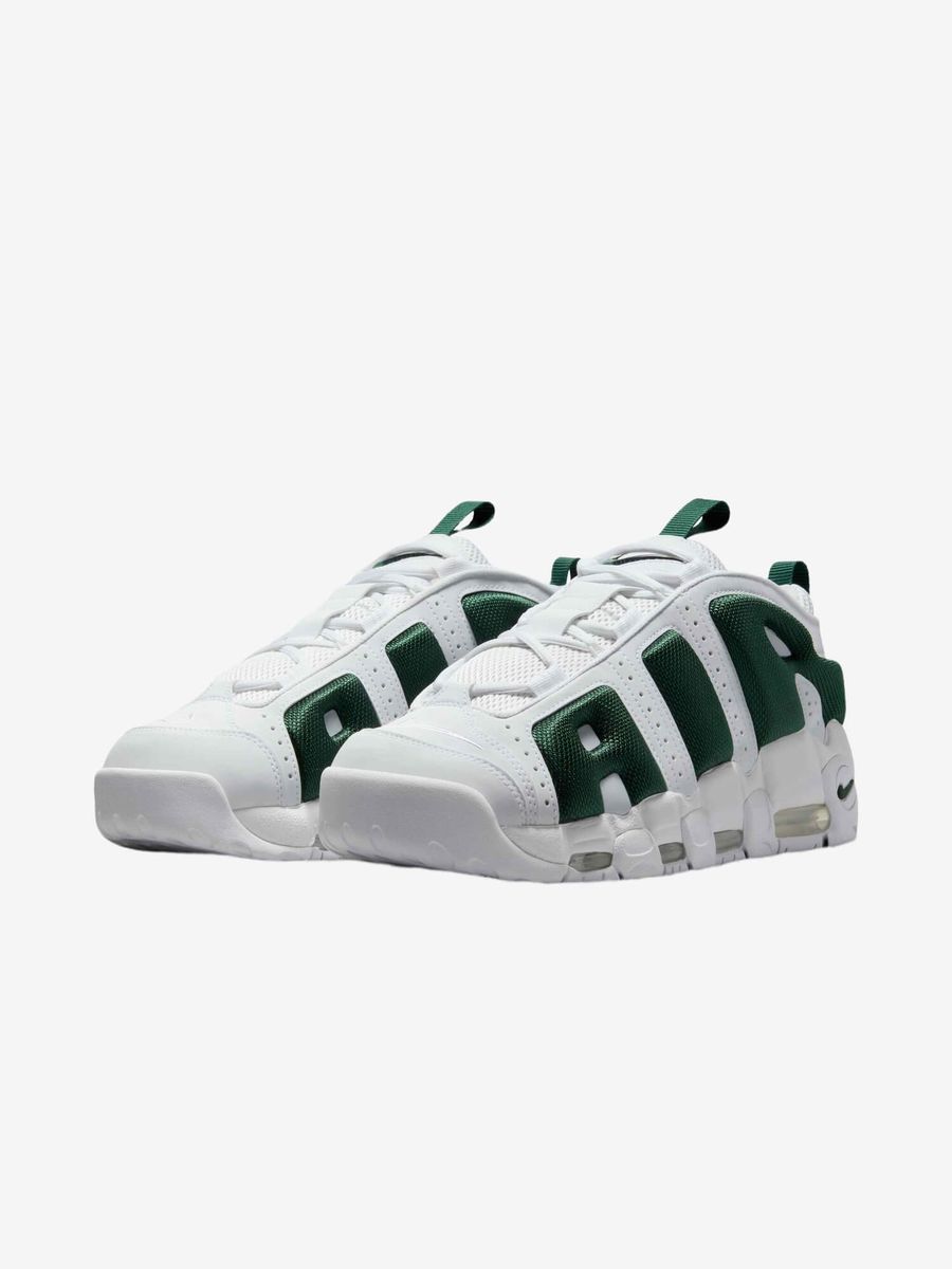NIKE — Кроссовки Air More Uptempo Low White/Green