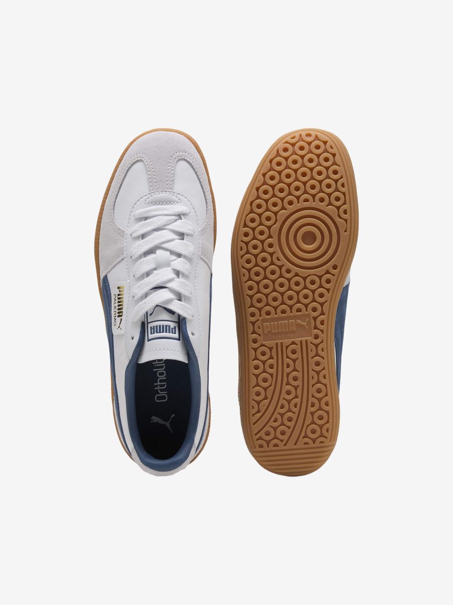PUMA — Обувь Palermo Lth Light Gray/Frost Blue