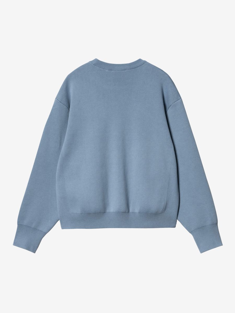 CARHARTT WIP — Свитер Вязаный W Signature Dusty Ice/Wax