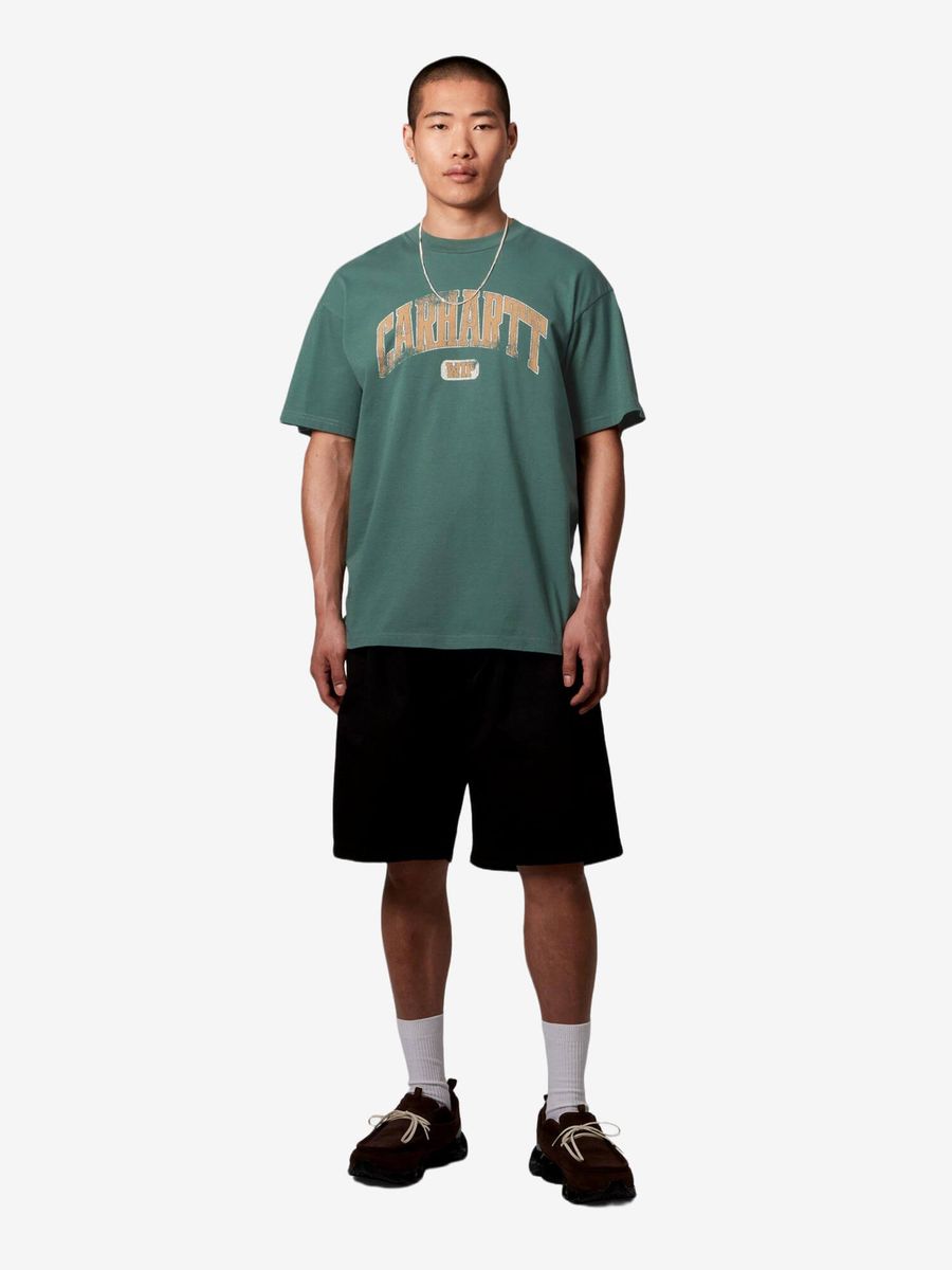 CARHARTT WIP — Футболка S/S Lecture Silver Pine (Heavy Enzyme Wash)