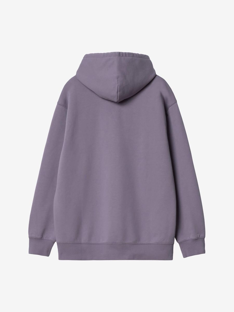 CARHARTT WIP — Худи Hooded Carhartt Glossy Purple/Discovery Green