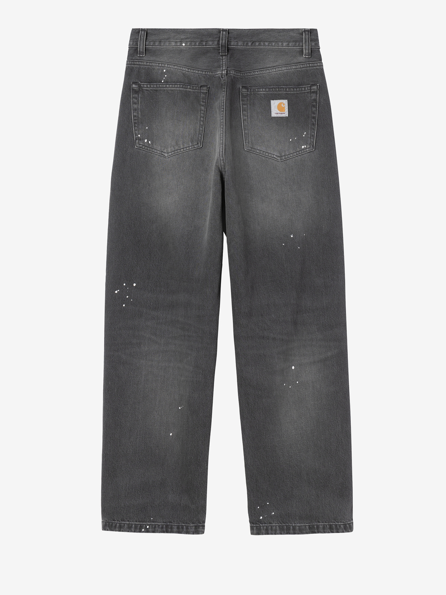 CARHARTT WIP — Джинсы Landon Black (Destroy Wash, Splatter)