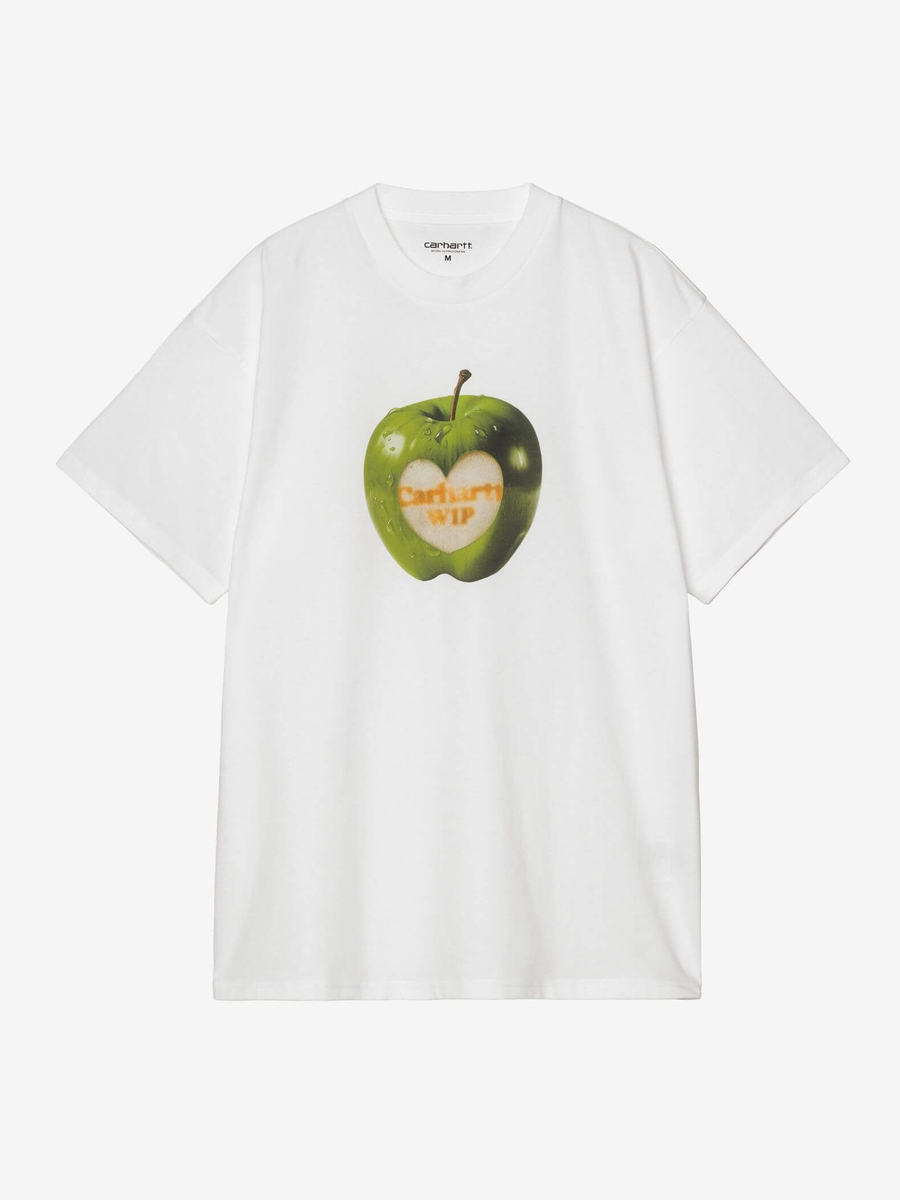 CARHARTT WIP — Футболка S/S Spoiled T-Shirt White