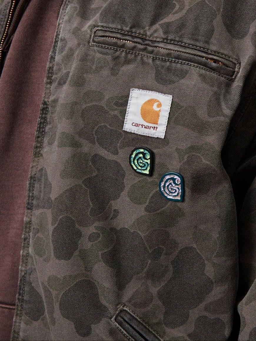 CARHARTT WIP — Набор значков Helix Pins Multicolor