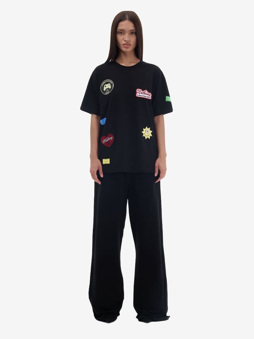 ZNY — Футболка Patches ss25 Black