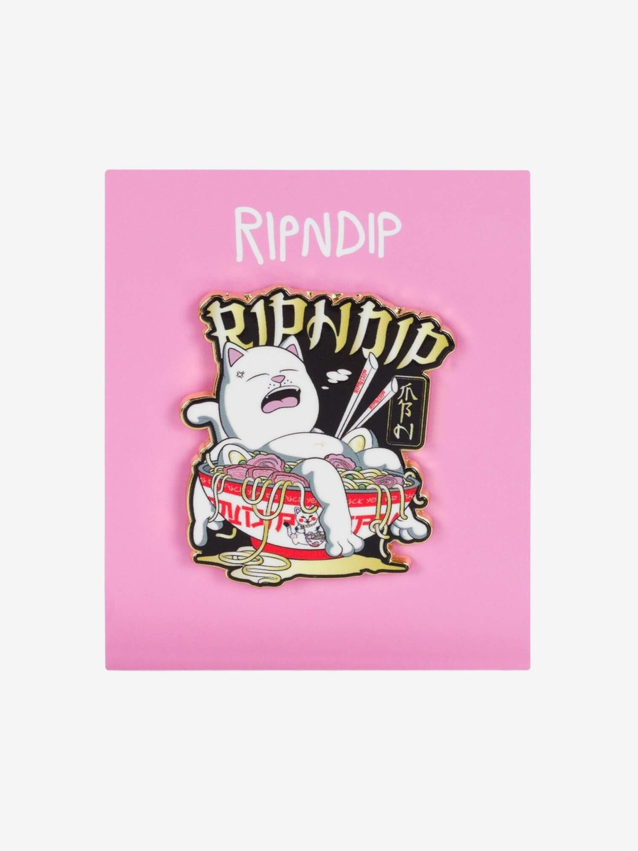 RIPNDIP — Значок Noodle Nerm Pin