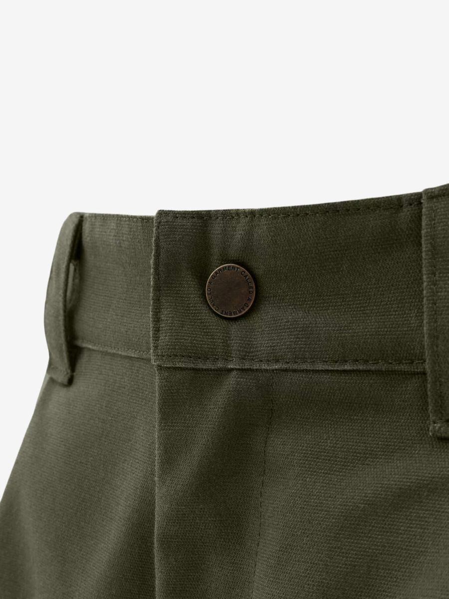 CALLED A GARMENT — Брюки Duck Canvas Pants Хаки