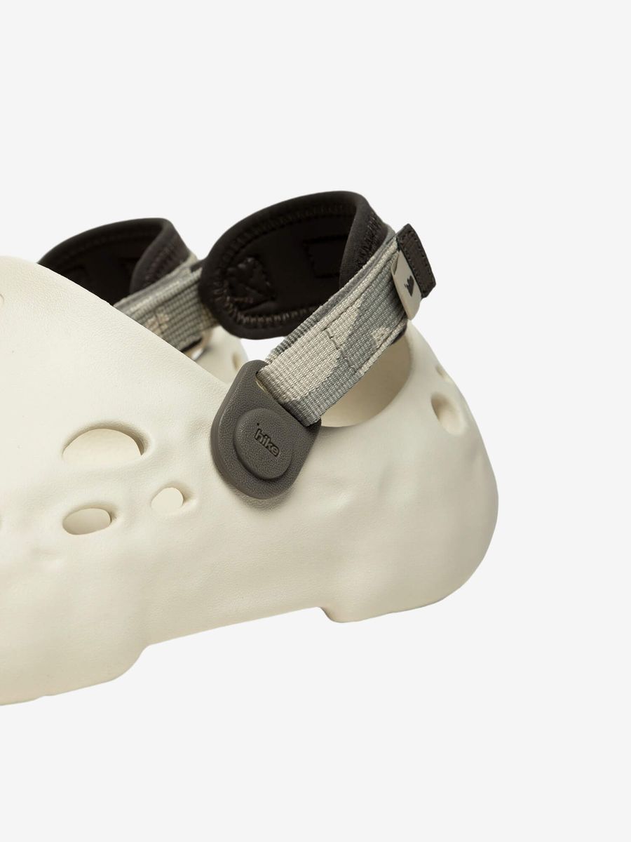 HIKES — Клоги Marble Clogs Bone White