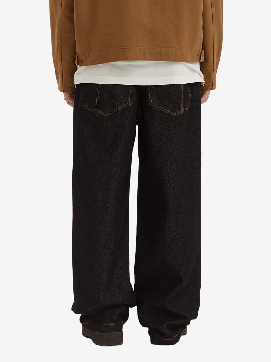 THE RAGGED PRIEST — Джинсы Outcast Pintuck Wide Jean Black
