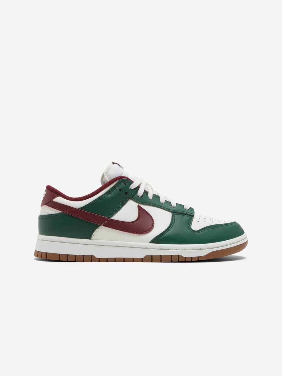 NIKE — Кроссовки Dunk Low Retro Green/Beige/Bordo
