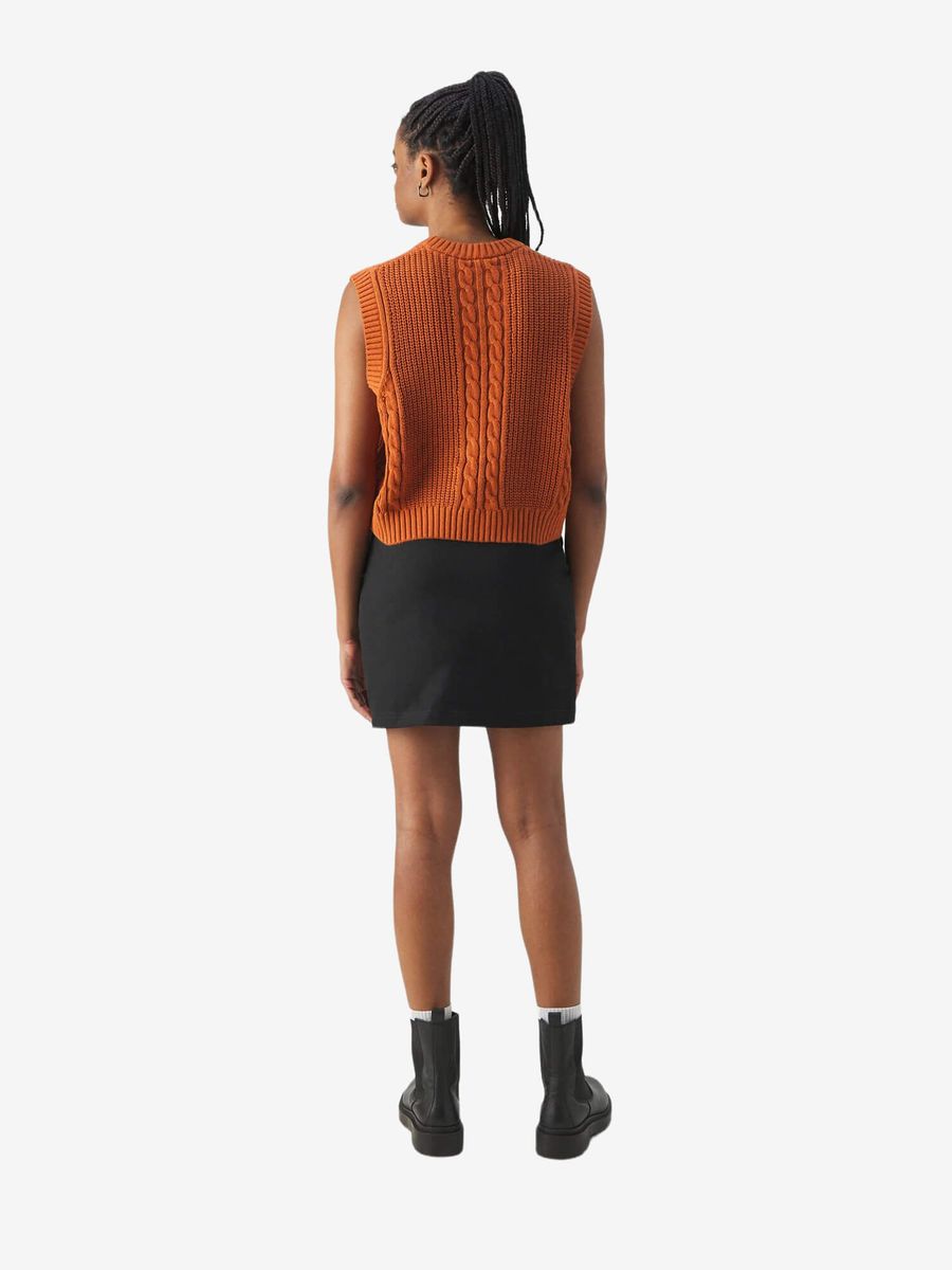 OBEY — Юбка W Lousie Zip Skirt Black