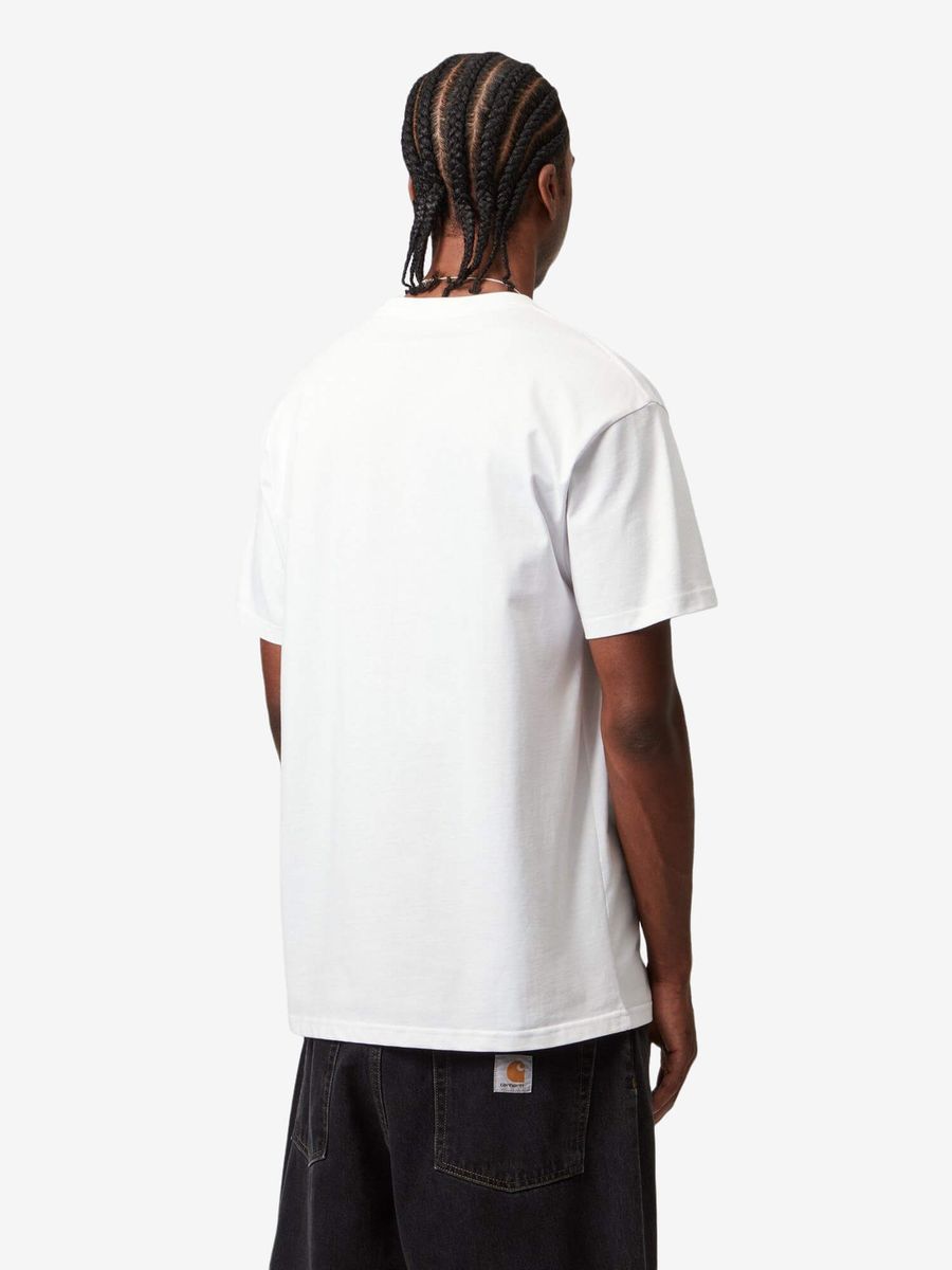 CARHARTT WIP — Футболка Chase White/Gold