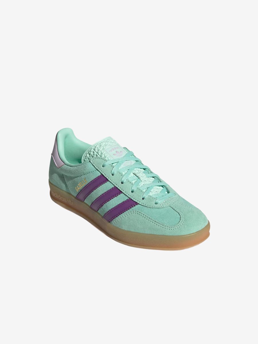 ADIDAS ORIGINALS — Gazelle Indoor Clear Mint/Active Purple