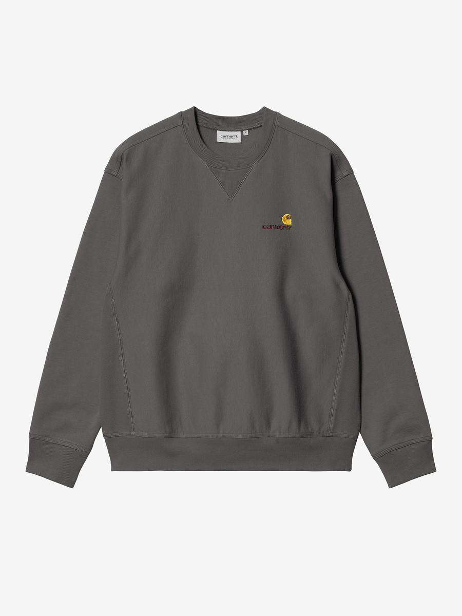 CARHARTT WIP — Свитшот American Script Graphite