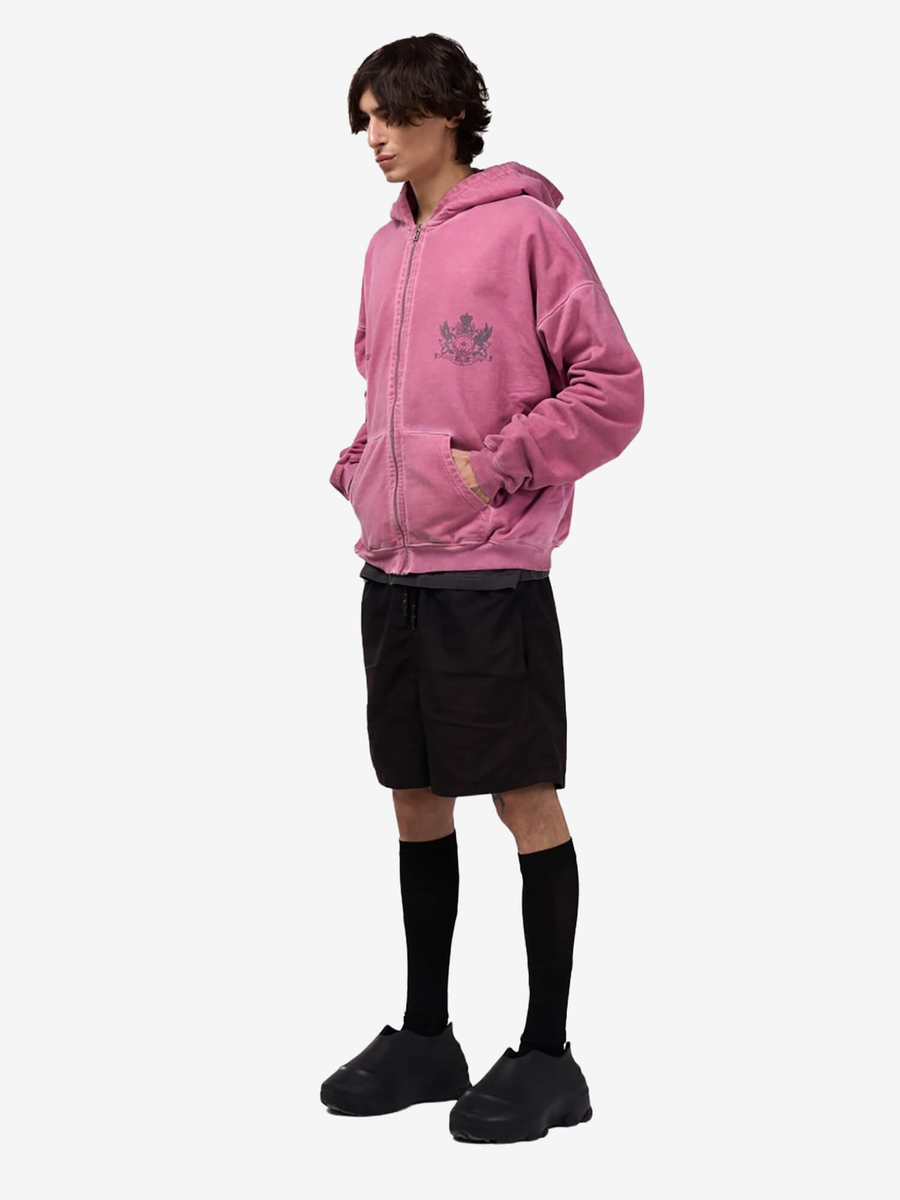 ZNY — Худи Zip ZNY Logo Pink