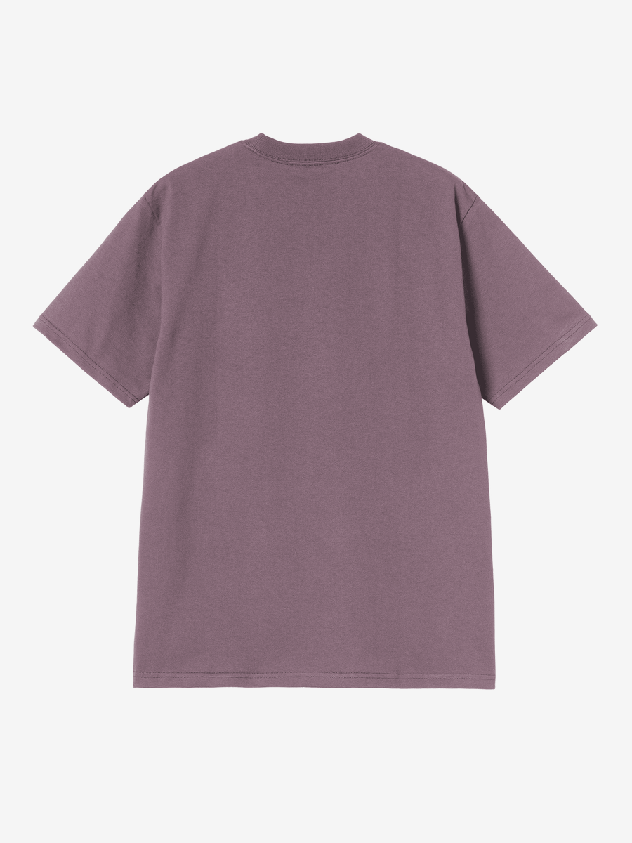 CARHARTT WIP — Футболка University Script Phlox/White