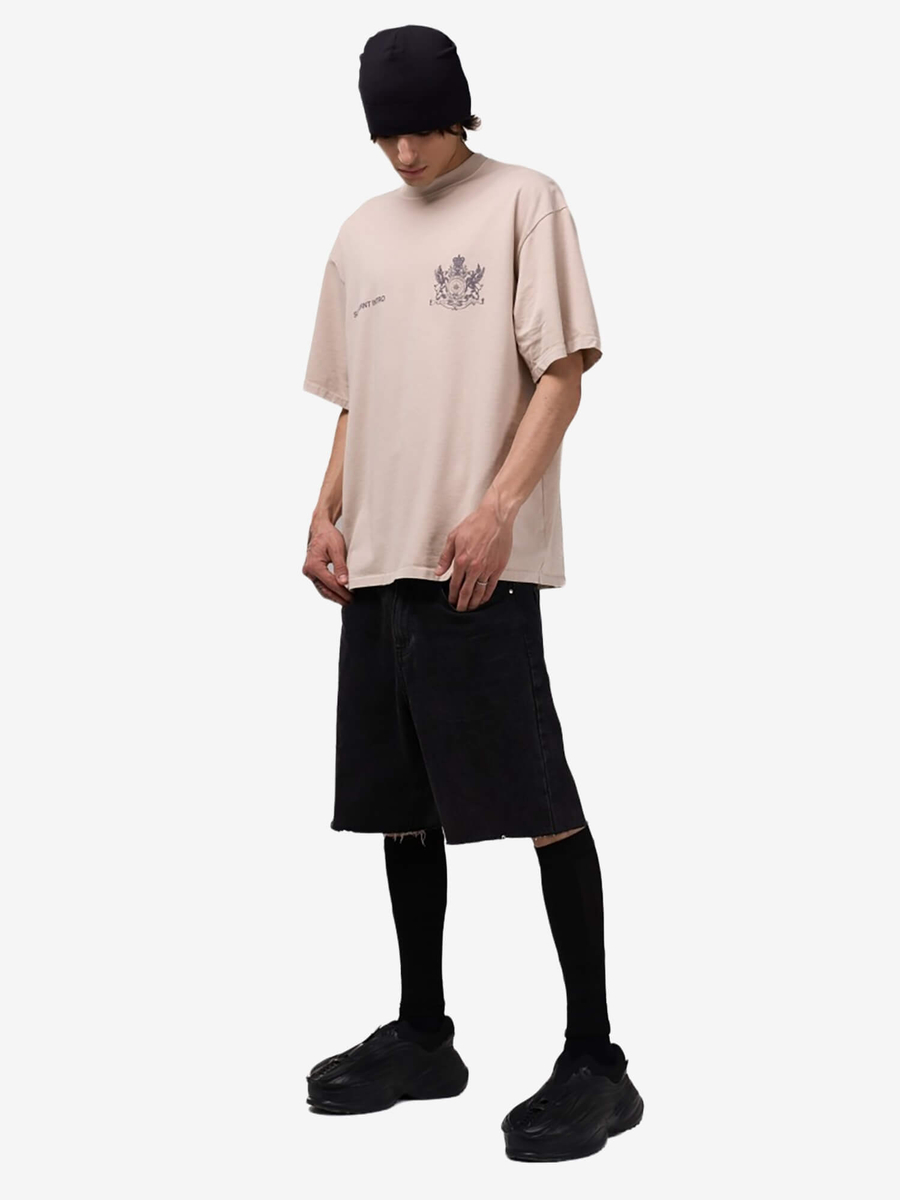 ZNY — Футболка Never Happened Beige