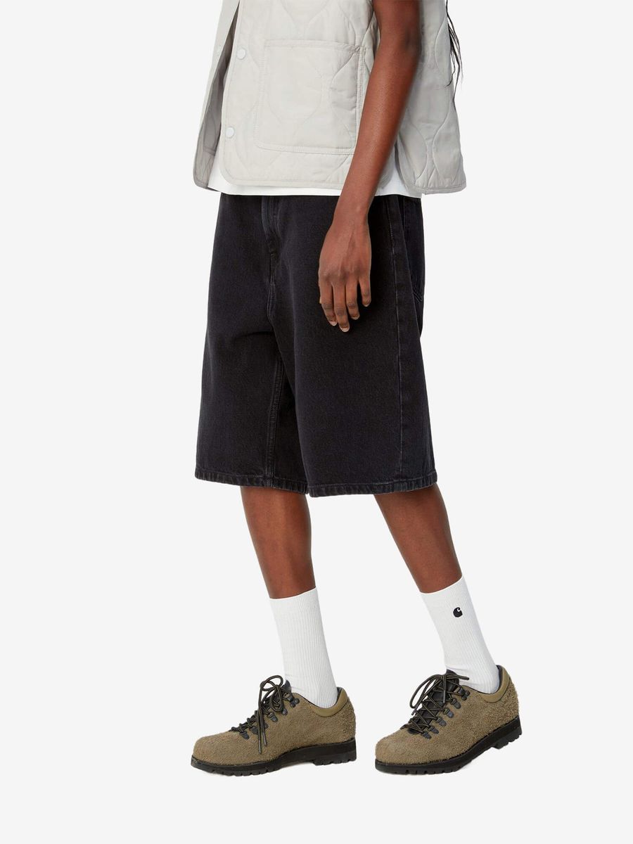 CARHARTT WIP — Шорты W' Brandon Black (Stone Washed)